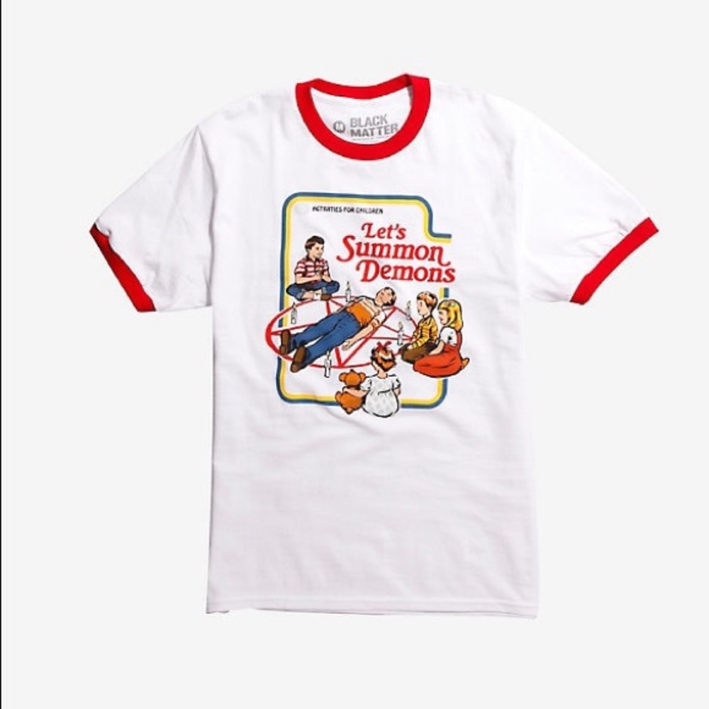 Let’s Summon Demons Ringer Tee
